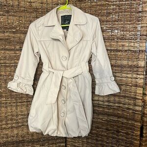 Cream Ruffle Jacket